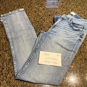 BKE Women's Denim Straight Leg Jeans